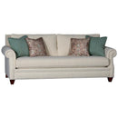 Mayo Furniture Stationary Fabric Sofa 7240F10 Sofa - Baird Snow IMAGE 1