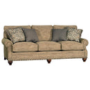 Mayo Furniture Stationary Fabric Sofa 8590F10 Sofa - Kaleidoscope Fig IMAGE 1