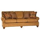 Mayo Furniture Stationary Fabric Sofa 8590F10 Sofa - Macy Chestnut IMAGE 1