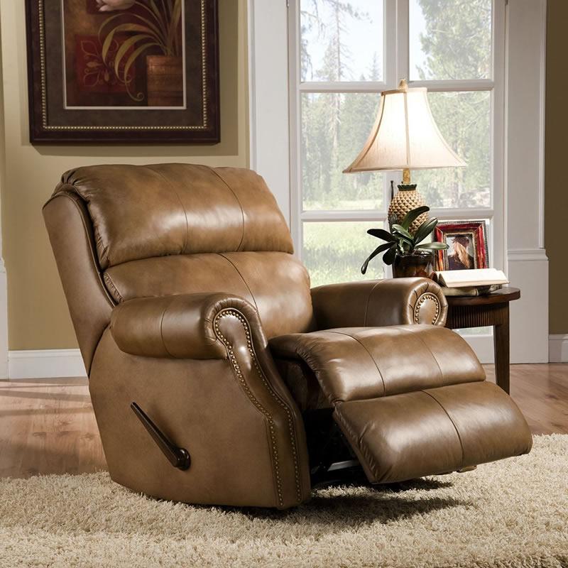 Southern Motion New Harbour Rocking Leather Chair New Harbor Rocker 1711 (L) IMAGE 2