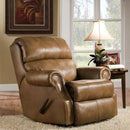Southern Motion New Harbour Rocking Leather Chair New Harbor Wall Hugger 2711 (L) IMAGE 1