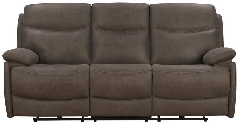 39PHL-3702 2137-86 BarcaLounger Henderson Pwr Sofa w/ Recline; Headrest; Lumbar