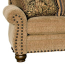 Mayo Furniture Stationary Fabric Sofa 9780F10 Sofa - Rogue Classic IMAGE 2
