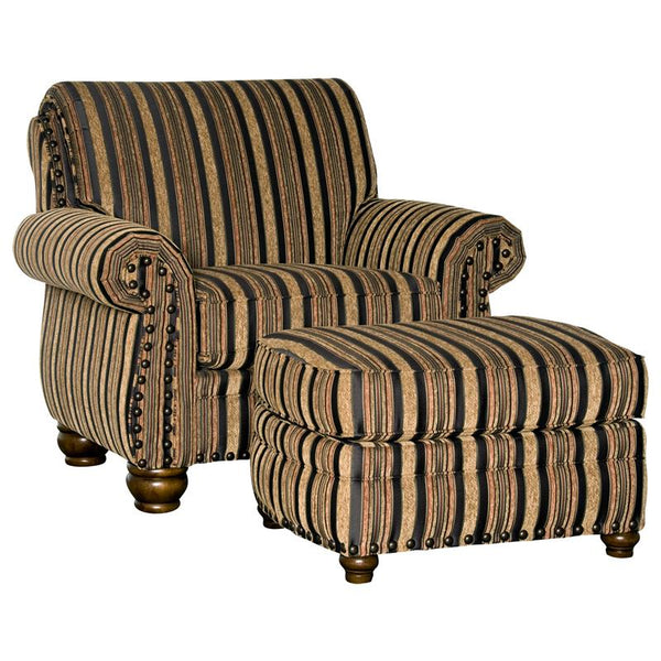 Mayo Furniture Stationary Fabric Chair 9780F40 Chair - Tulen Spice IMAGE 1