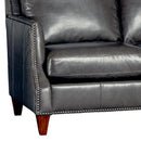 Mayo Furniture Stationary Leather Sofa 4490L10 Sofa - Encore Greystone IMAGE 2