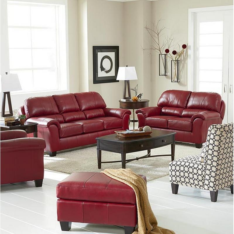 Best Home Furnishings Birkett Stationary Leather Chair C76DPLU IMAGE 2