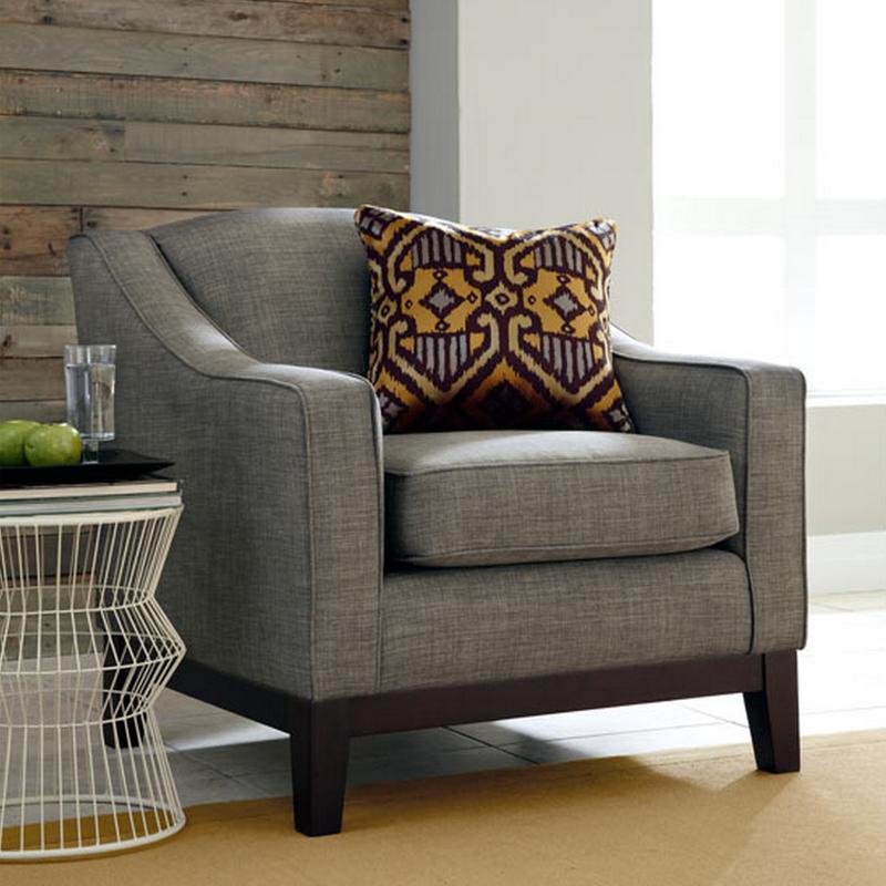 Best Home Furnishings Emeline Stationary Fabric Chair Emeline C91E (Grey) IMAGE 2
