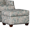 Mayo Furniture Fabric Ottoman 2325F50 Ottoman - Tubai Sky IMAGE 2