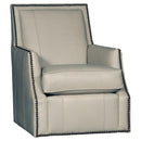 Mayo Furniture Swivel Leather Chair 2325L42 Swivel - Edinburg Cement IMAGE 1