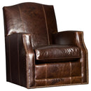 Mayo Furniture Swivel, Glider Leather Chair 3100L43 Swivel Glider - Monte Cristo Cigar IMAGE 1