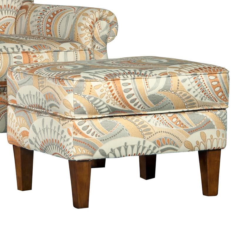 Mayo Furniture Stationary Fabric Chair 3240F40 Chair - Daytripper Tangerine IMAGE 2