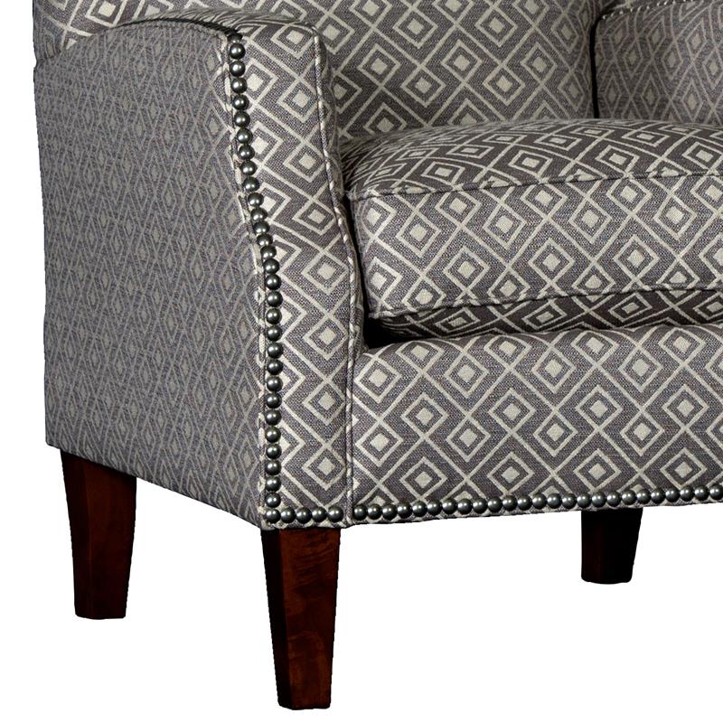 Mayo Furniture Stationary Fabric Chair 3725F40 Chair - Intricate Austere IMAGE 2