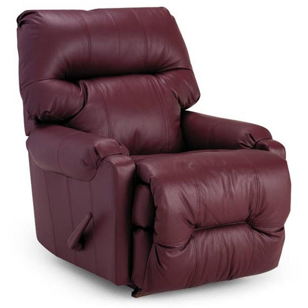 Best Home Furnishings Denton Power Leather Recliner Denton 9AP14LV IMAGE 1