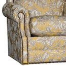 Mayo Furniture Swivel Fabric Chair 4110F42 Swivel - Rowena Lemon IMAGE 2