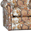 Mayo Furniture Swivel Fabric Chair 4110F42 Swivel - Ambra Clay IMAGE 2