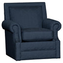 Mayo Furniture Swivel Fabric Chair 4110F42 Swivel - Sailors Knot Ocean IMAGE 1