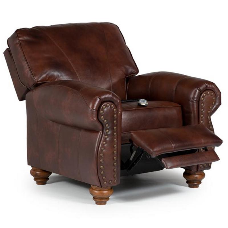 Best Home Furnishings Fleck Power Leather Recliner 6LP40DPL-P-71508L IMAGE 2