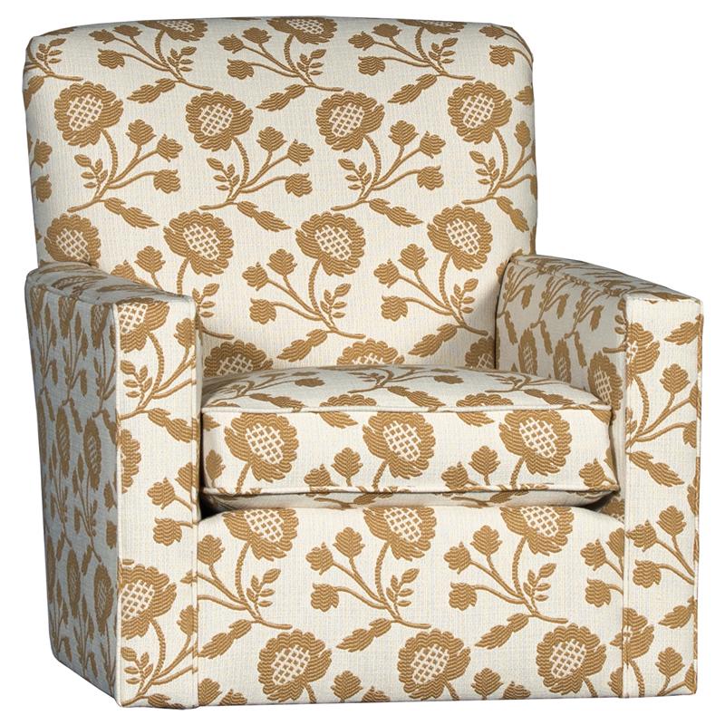 Mayo Furniture Swivel, Glider Fabric Chair 5000F43 Swivel Glider - Bohanon Brie IMAGE 1