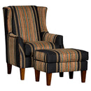 Mayo Furniture Stationary Fabric Chair 8840F40 Chair - Ponderosa Bohemian IMAGE 1