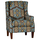 Mayo Furniture Stationary Fabric Chair 8840F40 Chair - Dora Tide IMAGE 1