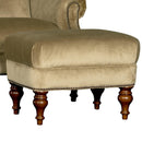 Mayo Furniture Fabric Ottoman 8960F50 Ottoman - Mystere Leaf IMAGE 1