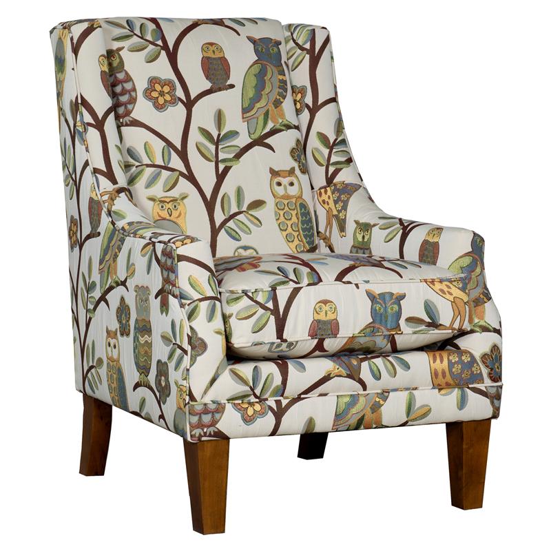 Mayo Furniture Stationary Fabric Chair 9820F40 Chair - Wise Guy Autumn IMAGE 1