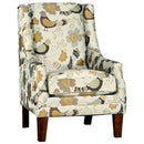 Mayo Furniture Stationary Fabric Chair 9820F40 Chair - Tweeting Spa IMAGE 1