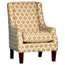 Mayo Furniture Stationary Fabric Chair 9820F40 Chair - Dash Honey IMAGE 1