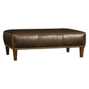 Mayo Furniture Leather Ottoman 9150L50 Table Ottoman - Fargo Chocolate IMAGE 1