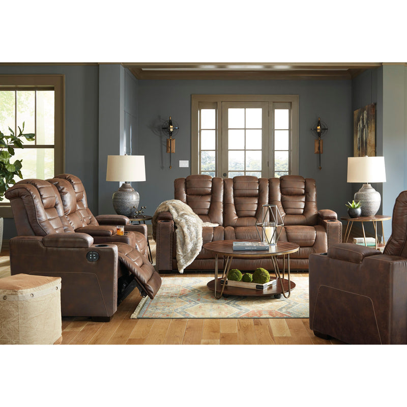 Signature Design by Ashley Owner's Box 24505 3 pc Power Reclining Living Room Set IMAGE 1