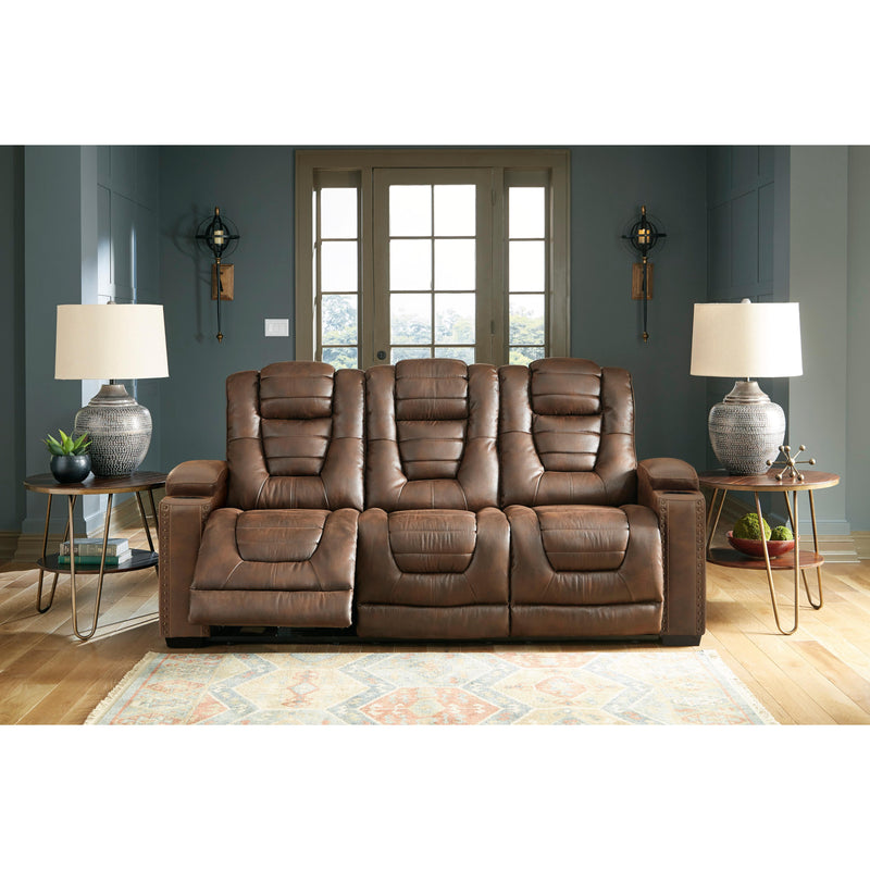 Signature Design by Ashley Owner's Box 24505 3 pc Power Reclining Living Room Set IMAGE 2