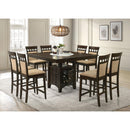  Coaster Furniture Gabriel 100219 Closed Back Counter Chair - Cappuccino (Set of 2) IMAGE 11