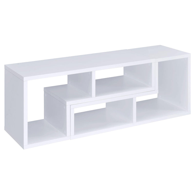  Coaster Furniture Velma 800330 Multipurpose TV Stand and Bookshelf - White IMAGE 9