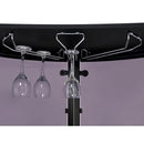  Coaster Furniture Amarillo 101065 Freestanding Glass Top Home Bar Wine Cabinet - Black IMAGE 11