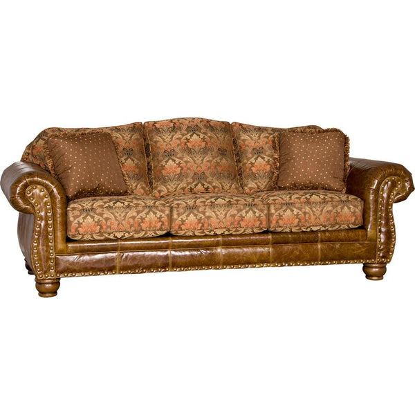 Mayo Furniture Stationary Fabric Sofa 3180LF10 Sofa - Wesley Cappuchino IMAGE 1