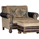 Mayo Furniture Stationary Fabric Chair 4300LF40 Chair - Sumter Stone IMAGE 1