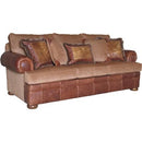 Mayo Furniture Stationary Fabric Sofa 7500LFA10 Sofa - Englehart Rustone IMAGE 1
