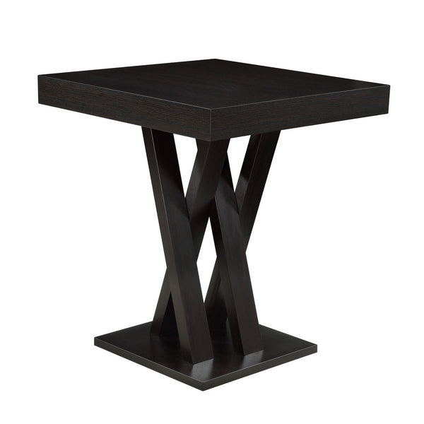 Coaster Furniture Square Pub Height Dining Table with Pedestal Base 100520 IMAGE 1