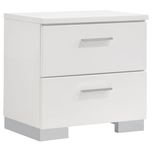 Coaster Furniture Felicity 2-Drawer Nightstand 203502 IMAGE 1