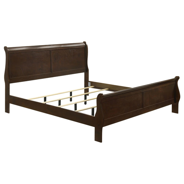 Coaster Furniture Louis Philippe King Panel Sleigh Bed 202411KE IMAGE 1