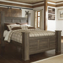  Signature Design by Ashley Juararo Queen Poster Bed B251-67/B251-64/B251-98 IMAGE 2