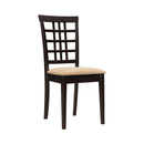  Coaster Furniture Kelso 190821 7 pc Dining Set IMAGE 3