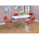  Coaster Furniture Retro 2065 5 pc Dining Set IMAGE 1