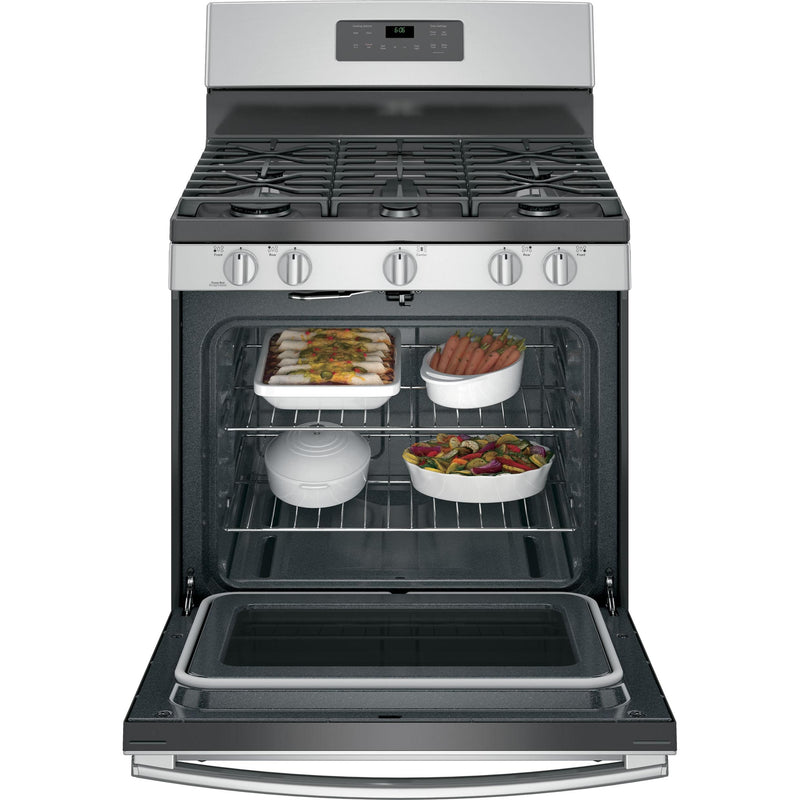 GE 30-inch Freestanding Gas Range with Self-Clean Oven JGB660SEJSS IMAGE 6
