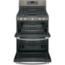GE 30-inch Freestanding Gas Range with Convection Technology JGB860EEJES IMAGE 2