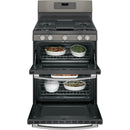 GE 30-inch Freestanding Gas Range with Convection Technology JGB860EEJES IMAGE 3