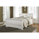  Signature Design by Ashley Anarasia B129 7 pc Queen Sleigh Bedroom Set IMAGE 2