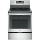GE 30-inch Freestanding Electric Range JB750SJSS IMAGE 1