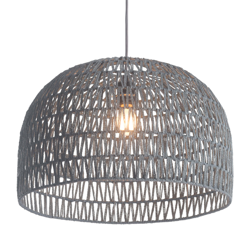 Zuo Paradise 50210 Ceiling Lamp - Grey IMAGE 2