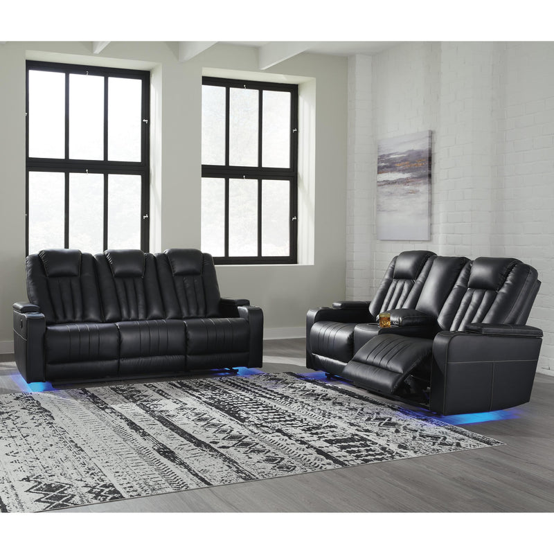 Signature Design by Ashley Center Point 24004U1 2 pc Reclining Living Room Set IMAGE 1